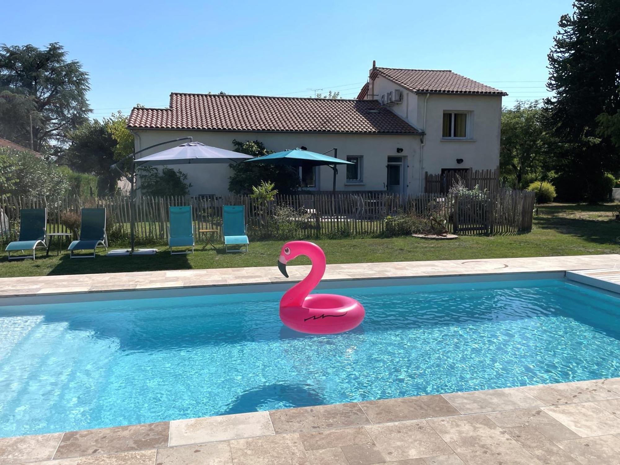 Villa Aux Lagerstroemias Bergerac Exterior foto
